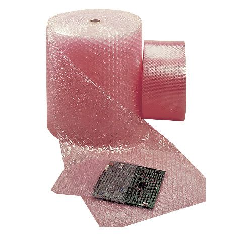 Anti-Static Extra Large Bubble Wrap Roll W600mm x L100m - £27.38 - Click Image to Close